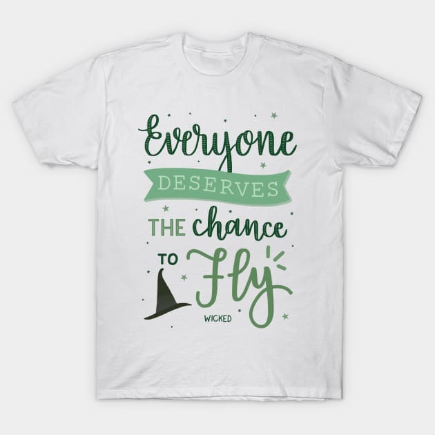 Defying Gravity T-Shirt by lettersofjoy